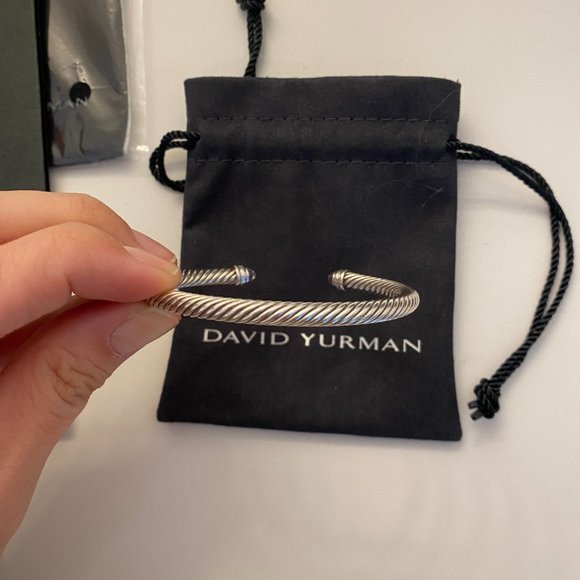 David Yurman - Classic Cable Bracelet 5mm with Gemstones and Diamonds - Picture 6 of 7